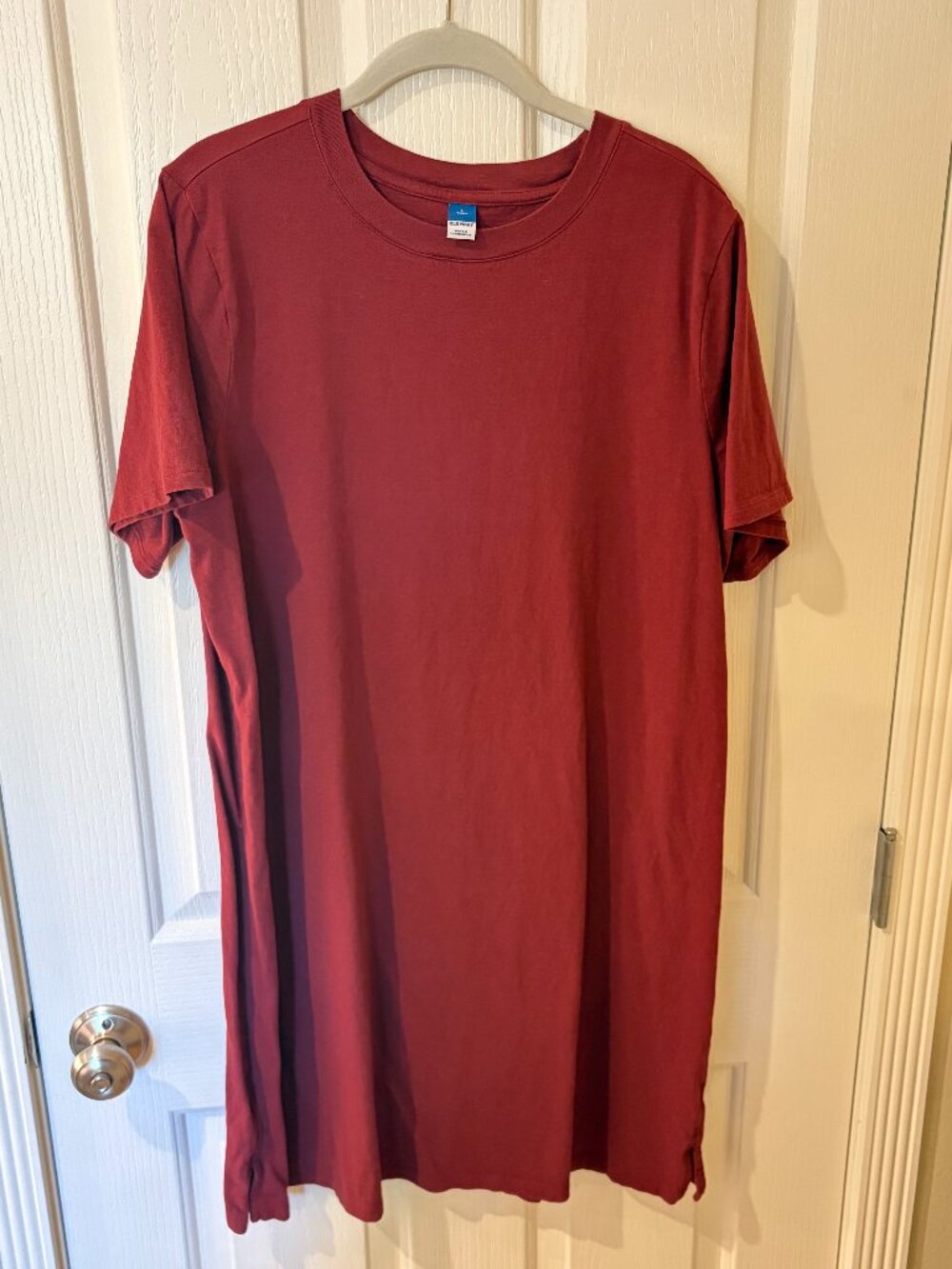 Old Navy Vintage Crew-Neck Mini T-Shirt Dress L Tall